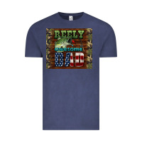 Vintage Denim reely awesome dad Vintage Tee - HRA Design Shop