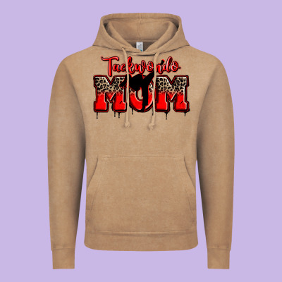 Taekwondo Mom Vintage Hoodie Designed By Zillion Design Studio