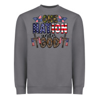 Storm one nation under god Heavyweight Sweatshirt - CowhideDigitalArt