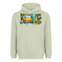 Matcha school bus love Heavyweight Hoodie - NancyCooperArtShop
