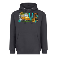 Smoke school bus love Heavyweight Hoodie - NancyCooperArtShop