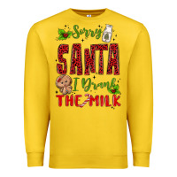 Lemon sorry santa ı drank the milk Premium Sweatshirt - MaliasSmallBusiness
