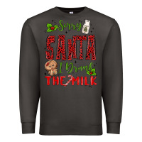Smoke sorry santa ı drank the milk Premium Sweatshirt - MaliasSmallBusiness