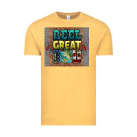 Vintage Mustard reel great dad Vintage Tee - HRA Design Shop