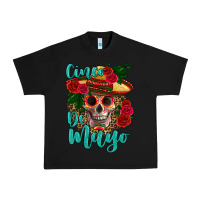 Black cinco de mayo skull Urban Heavy Tee - HRA Design Shop
