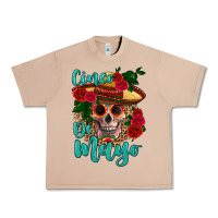 Burro cinco de mayo skull Urban Heavy Tee - HRA Design Shop