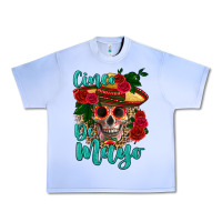 Grape Ice cinco de mayo skull Urban Heavy Tee - HRA Design Shop