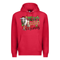 Cardinal merry cluckin christmas Premium Hoodie - SublimationCraftShop