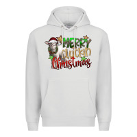 Dove Grey merry cluckin christmas Premium Hoodie - SublimationCraftShop