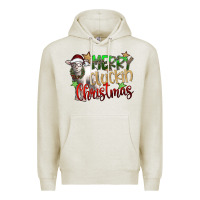 Oatmeal Heather merry cluckin christmas Premium Hoodie - SublimationCraftShop