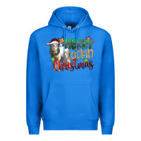 True Royal merry cluckin christmas Premium Hoodie - SublimationCraftShop