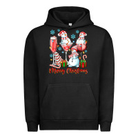 Pigment Black merry christmas wine glasses Urban Hoodie - texasbilliewilder