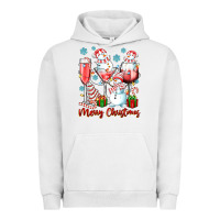 Pigment Lunar Rock merry christmas wine glasses Urban Hoodie - texasbilliewilder