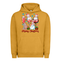 Pigment Peanut Butter merry christmas wine glasses Urban Hoodie - texasbilliewilder