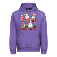 Tulip merry christmas wine glasses Urban Hoodie - texasbilliewilder