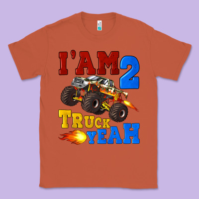 I'am Two Truck Yeah Classic Tee Designed By Artiststas