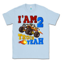 Dusty Blue i'am two truck yeah Classic Tee - Artiststas