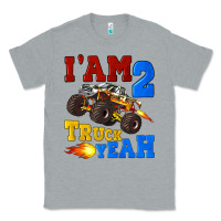 Heather Grey i'am two truck yeah Classic Tee - Artiststas