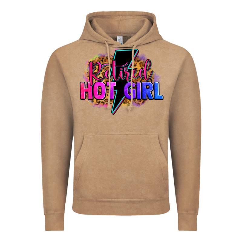 Retired Hot Girl Vintage Hoodie by Zillion Design Studio | Teevron