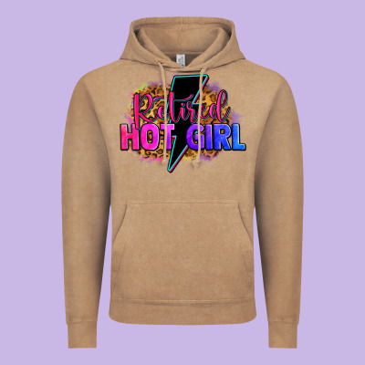 Retired Hot Girl Vintage Hoodie Designed By Zillion Design Studio
