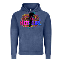Vintage Denim retired hot girl Vintage Hoodie - Zillion Design Studio