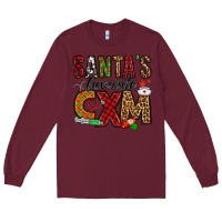 Burgundy santa's favorite cxm Long Sleeve Tee - Jasminsmagicworld