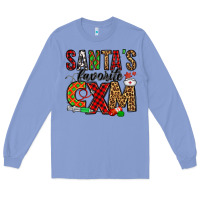 Colony Blue santa's favorite cxm Long Sleeve Tee - Jasminsmagicworld