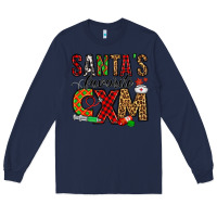Navy santa's favorite cxm Long Sleeve Tee - Jasminsmagicworld