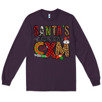 Plum santa's favorite cxm Long Sleeve Tee - Jasminsmagicworld