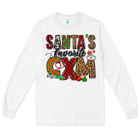 White santa's favorite cxm Long Sleeve Tee - Jasminsmagicworld