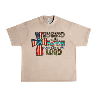 French Oak blessed İs the nation whose god is the lord Urban Heavy Tee - CowhideDigitalArt