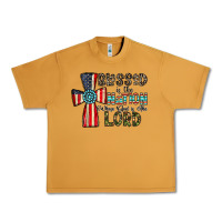 Peanut Butter blessed İs the nation whose god is the lord Urban Heavy Tee - CowhideDigitalArt