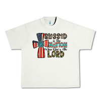 Pistachio blessed İs the nation whose god is the lord Urban Heavy Tee - CowhideDigitalArt