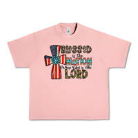 Salmon blessed İs the nation whose god is the lord Urban Heavy Tee - CowhideDigitalArt
