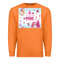 Carrot dreaming of a pink christmas Premium Sweatshirt - MaliasSmallBusiness