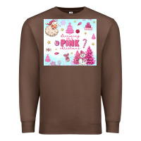 Chestnut dreaming of a pink christmas Premium Sweatshirt - MaliasSmallBusiness