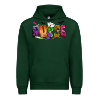 Forest Green Nurse Halloween Urban Hoodie - NancyCooperArtShop