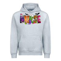 Heather Grey Nurse Halloween Urban Hoodie - NancyCooperArtShop