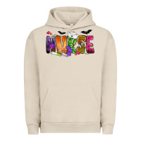 Pigment French Oak Nurse Halloween Urban Hoodie - NancyCooperArtShop