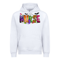 White Nurse Halloween Urban Hoodie - NancyCooperArtShop