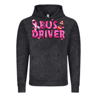Vintage Black breast cancer bus driver Vintage Hoodie - texasbilliewilder