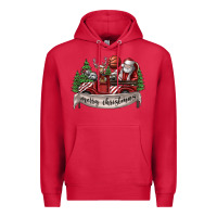 Cardinal Merry Christmas Premium Hoodie - SublimationCraftShop