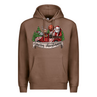Chestnut Merry Christmas Premium Hoodie - SublimationCraftShop