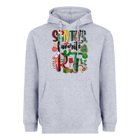 Heather Grey santas favorite rt nurse Heavyweight Hoodie - MaliasSmallBusiness