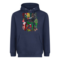 Navy santas favorite rt nurse Heavyweight Hoodie - MaliasSmallBusiness