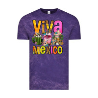 Cloud Purple viva mexico mexican coffee cups Vintage Tee - FaDigitalArtStudio