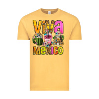 Vintage Mustard viva mexico mexican coffee cups Vintage Tee - FaDigitalArtStudio