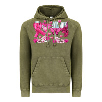 Vintage Olive breast cancer wine glasses Vintage Hoodie - texasbilliewilder