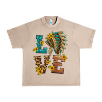 French Oak love indian headdress Urban Heavy Tee - HRA Design Shop