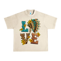 Sandshell love indian headdress Urban Heavy Tee - HRA Design Shop